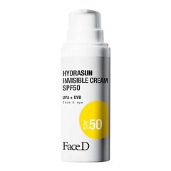 HYDRASUN INVISIBLE CREAM SPF50 - Crema solare viso e contorno occhi, FACE D